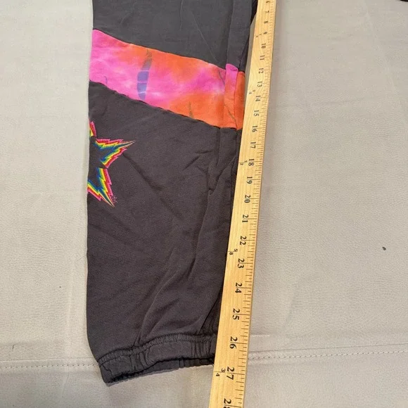 Lauren Moshi Y2K Grunge Sweatpant Women Gray Jogger Thunder Active Preppy-S-5115 - Picture 7 of 11